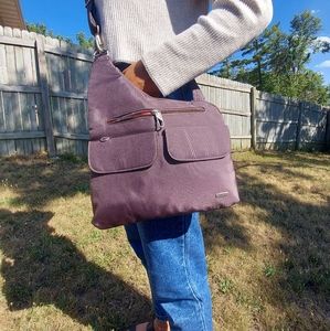 AntiTheft Travelon Satchel Crossbody (Med/Lrg)